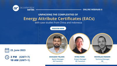 Asia Accelerator Series: Unpacking the Complexities of Energy Attribute Certificates (EACs)
