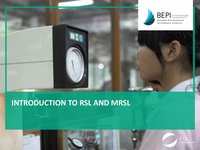 Business Environmental Performance Initiative: Introduction to RSL and MRSL