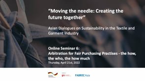 Moving the Needle 6: Arbitration for Fair Purchasing Practises - the how, the who, the how much