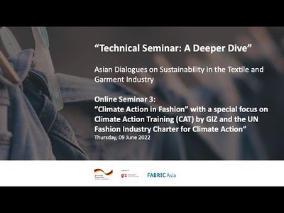 Technical Seminar 3: Climate Action in Fashion