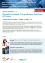 Disruption Continued: Protracted supply chain issues in Vietnam