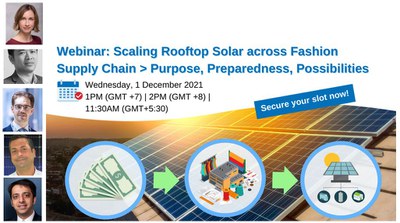 Scaling Rooftop Solar across fashion supplychain