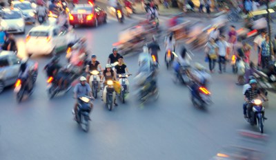 Improving road safety for garment workers in Vietnam