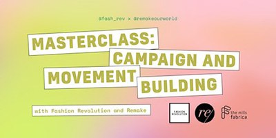 Masterclass: Campaign and Movement Building