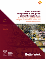 Labour standards compliance in the global garment supply chain Evidence from ILO’s Better Work Program on the Role of Unions and Collective Bargaining