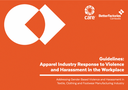 Guidelines: Apparel Industry Responses to Violence and Harrassment in the Workplace