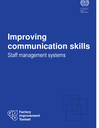 Factory Improvement Toolset: Improving communication skills - Staff management systems