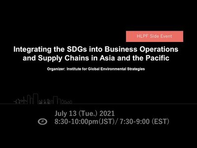 Integrating the SDGs into Business Operations and Supply Chains in Asia and the Pacific