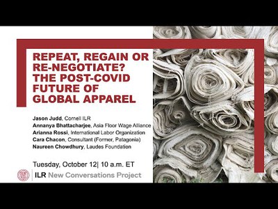 NCP Live Debate: Repeat, Regain or Renegotiate? The post-COVID future of global apparel