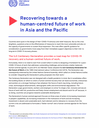 Recovering towards a human-centred future of work in Asia and the Pacific