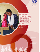 Working conditions of migrant garment workers in India