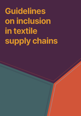 The guideline "Inclusion in Textile Supply Chains" aims to support companies in promoting the employment of people with disabilities in a non-discriminatory and practical manner.