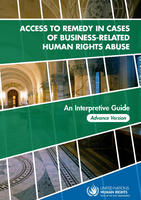 Access to Remedy in Cases of Business-Related Human Rights Abuse - An Interpretive Guide (Advance Version)