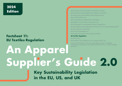 Fact Sheet 11: EU Textiles Regulation