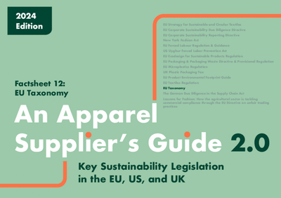 Fact Sheet 12: EU Taxonomy